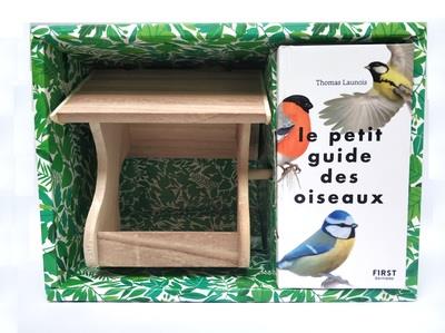 Des oiseaux dans mon jardin. Le petit guide des oiseaux La mangeoire en bois