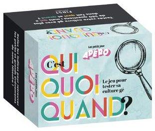 C'EST QUI QUOI QUAND ? - LE JEU POUR TESTER SA CULTURE GE