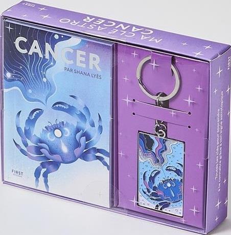 Ma clé astro Cancer. Avec un porte-clés talisman