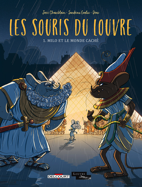 Les souris du Louvre Tome 1 : Milo et le monde caché