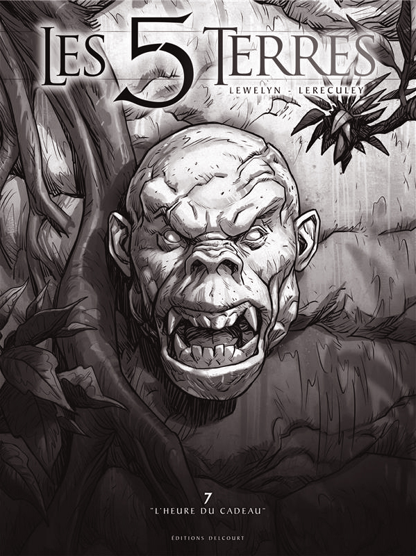 Les 5 Terres Cycle II : Lys Tome 7 : L'heure du cadeau. Edition spéciale en noir & blanc