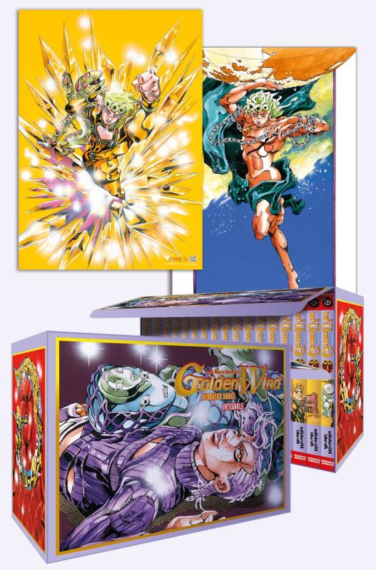 Jojo's Bizarre Adventure - Golden Wind Intégrale : 17 volumes
