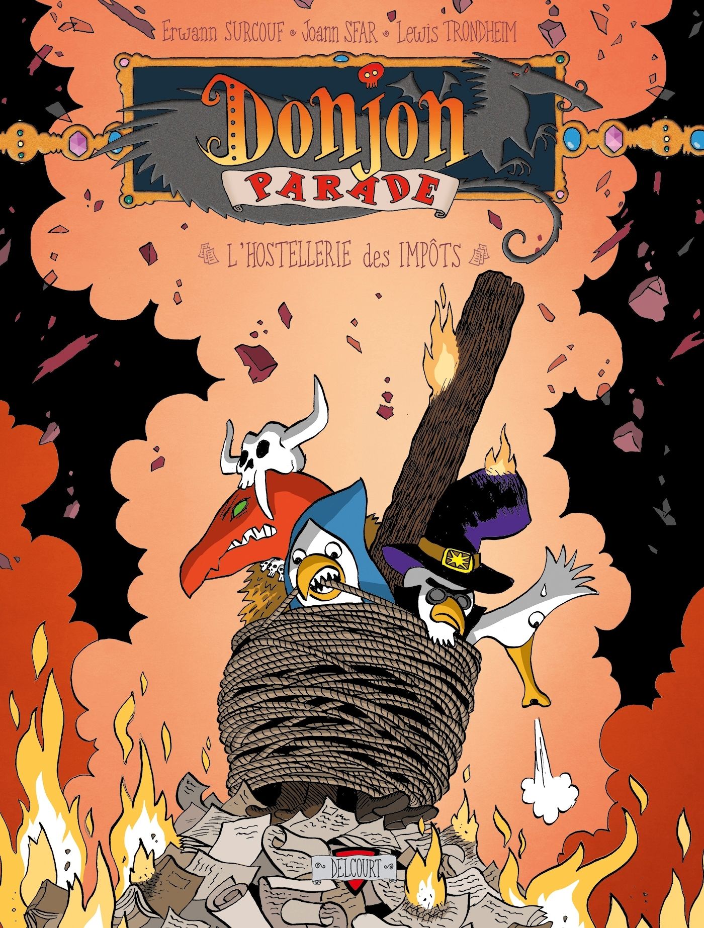 Donjon Parade Tome 8 : L'hostellerie des impôts