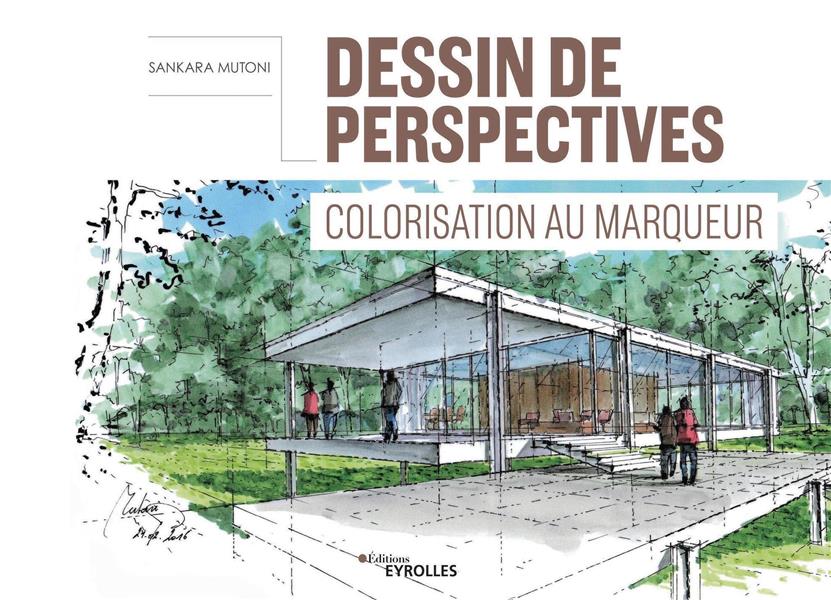 Dessin de perspectives. Colorisation au marqueur