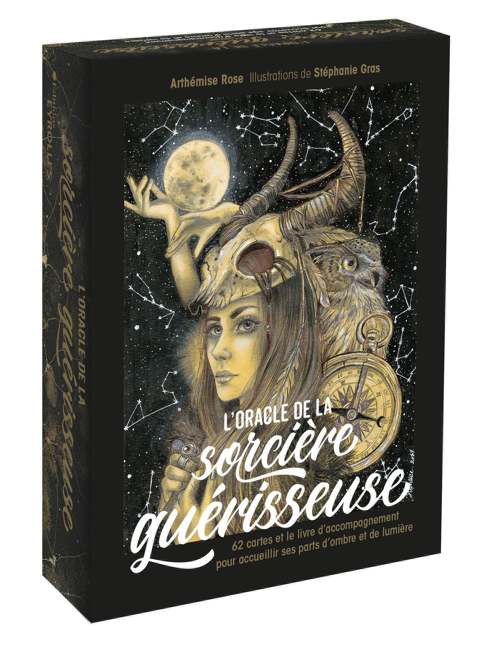 L'oracle de la sorcière guérisseuse. 62 cartes et le livre d'accompagnement pour accueillir ses part