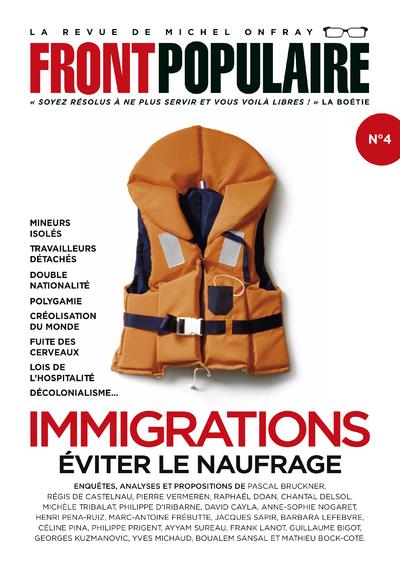 Front populaire N° 4, printemps 2021 : Immigrations. Eviter le naufrage