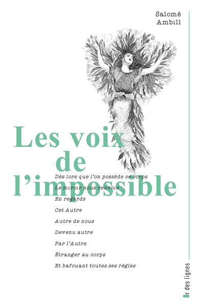 Les voix de l'impossible. Journal d'adieux