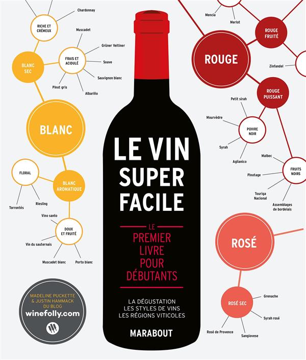 Le vin super facile. Le premier livre pour débutants