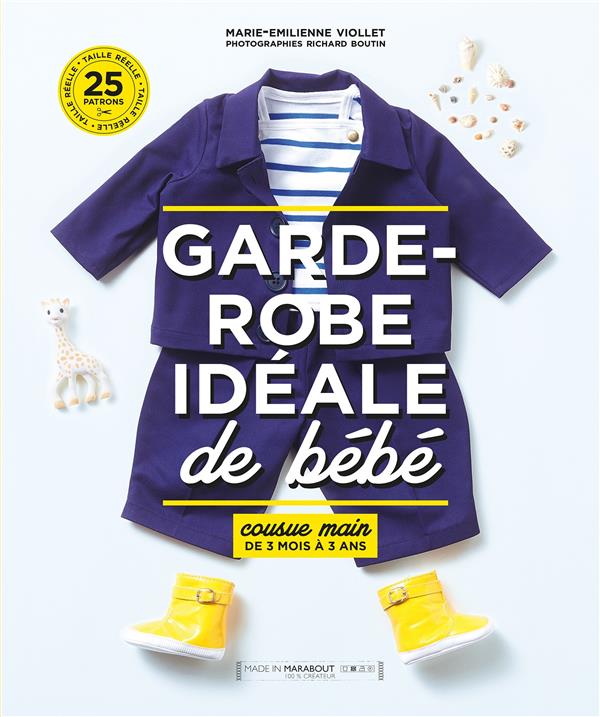 Garde-robe idéale de bébé. Cousue main de 3 mois à 3 ans
