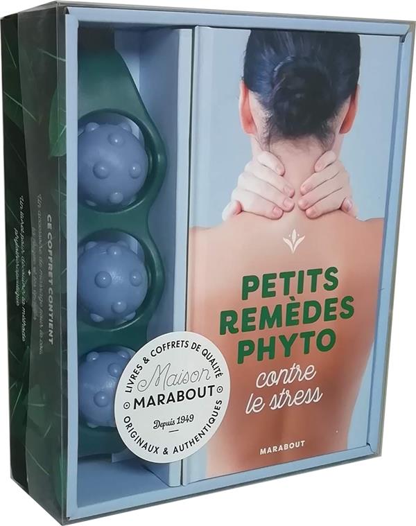 Mon coffret anti-stress massages et phytothérapie. Petits remèdes phyto contre le stress avec 1 acce