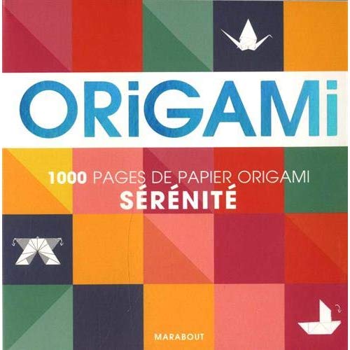 Origami sérénité. Pour réaliser 500 pliages