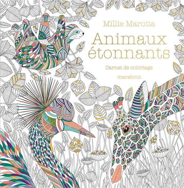 Animaux étonnants. Carnet de coloriage
