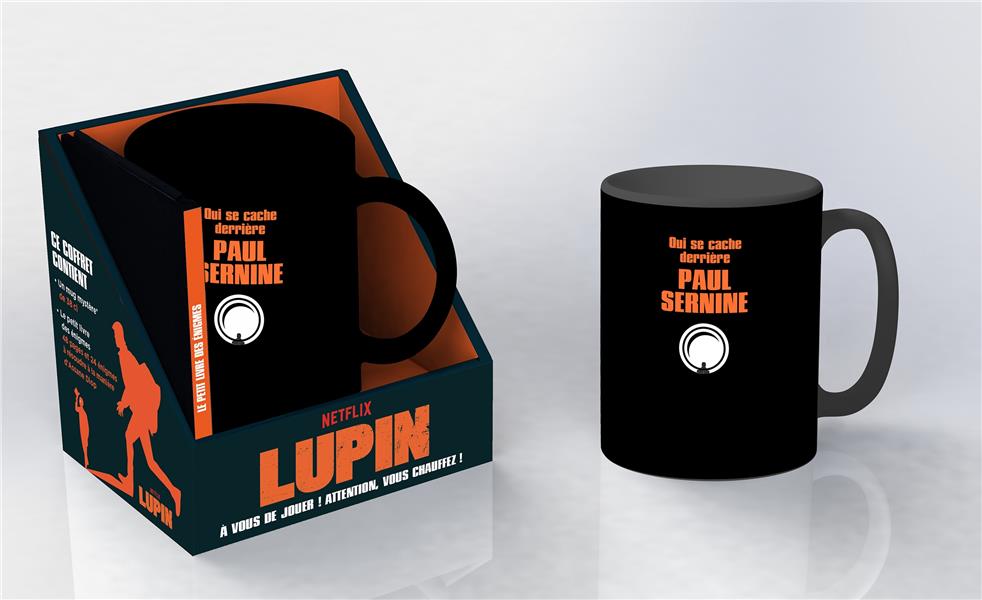 Coffret Lupin. Avec 1 mug