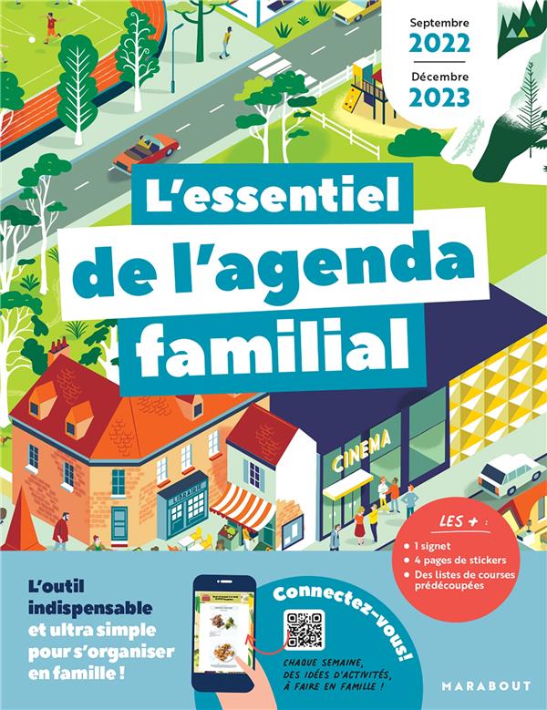 Grand agenda familial. Septembre 2022 à décembre 2023, Edition 2022-2023