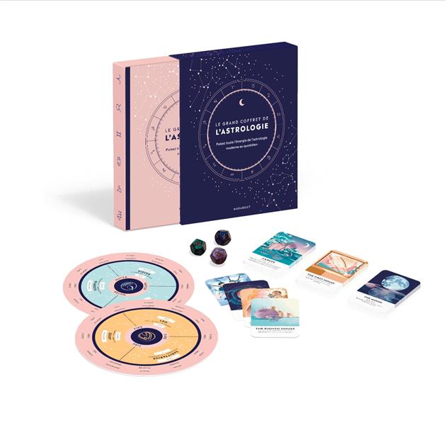 Le coffret Parker de l'astrologie. Exploration cosmique et connaissance de soi. Avec 1 livre, 2 roue