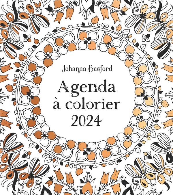 Agenda à colorier. Edition 2024