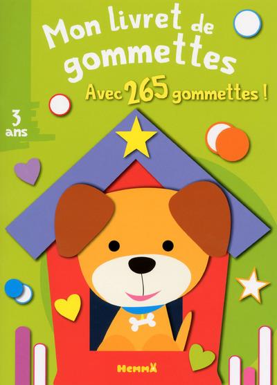 Mon livret de gommettes Chien. Avec 265 gommettes !