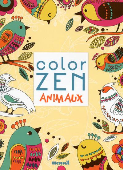 Color zen animaux