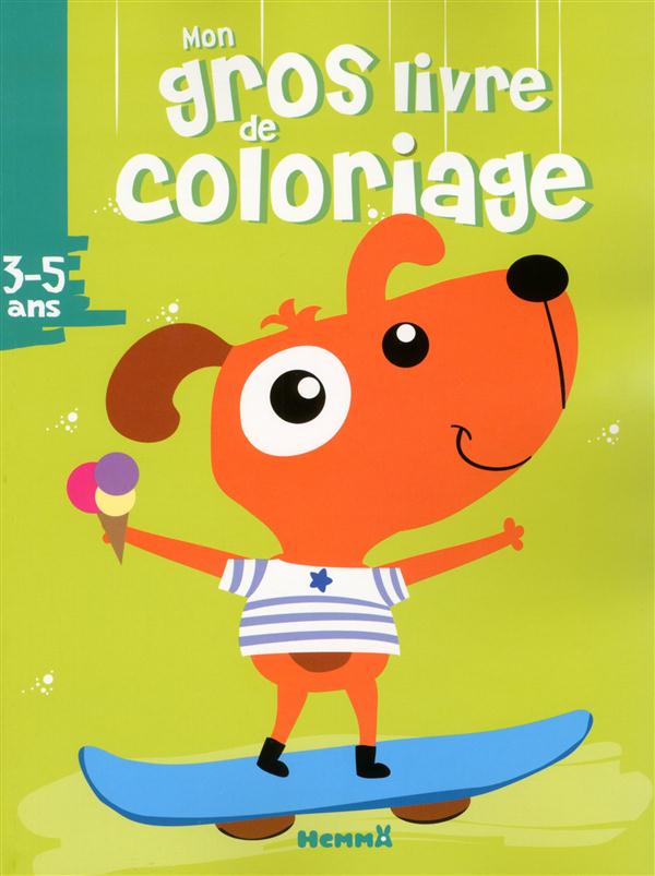 Mon gros livre de coloriage. Chien