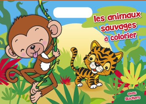 Les animaux sauvages. Avec stickers