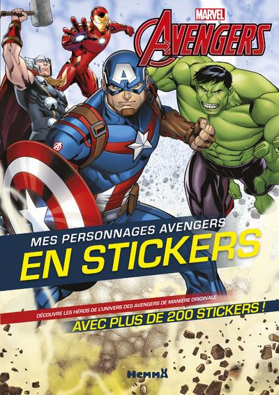 Mes personnages Avengers en stickers