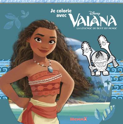 Je colorie avec Vaiana, la légende du bout du monde