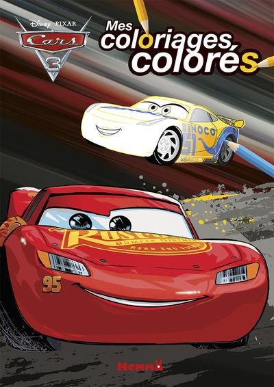Mes coloriages colorés Cars 3