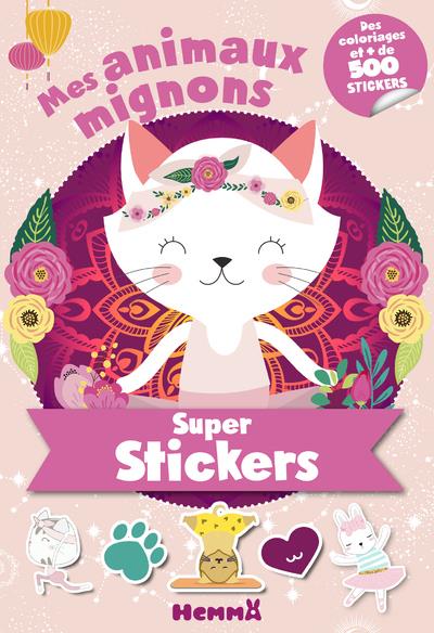 Mes animaux mignons. Des coloriages et de 500 stickers