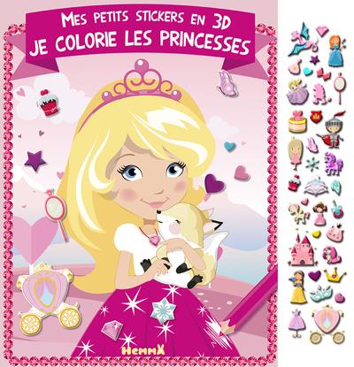 Je colorie les princesses