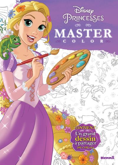 Master color Disney Princesses