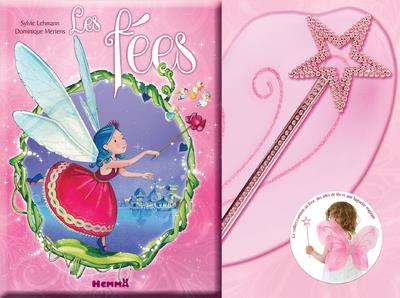 Mon coffret Les fées. Avec des ailes de fées et une baguette magique