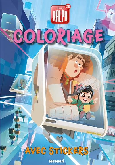 Ralph 2.0 Coloriage avec stickers