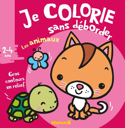 Je colorie sans déborder les animaux