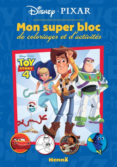 Mon super bloc de coloriages et d'activités Disney Pixar