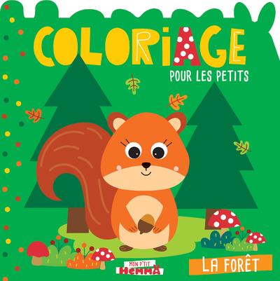 La forêt. Coloriage pour les petits
