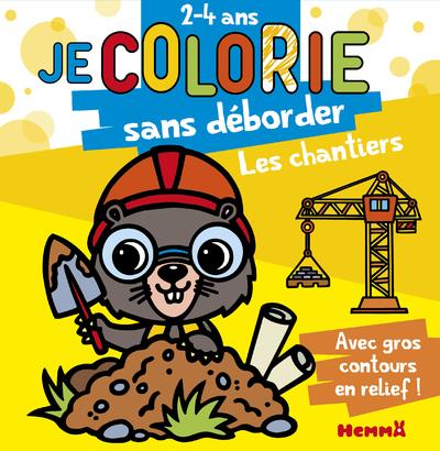 Je colorie sans déborder les chantiers