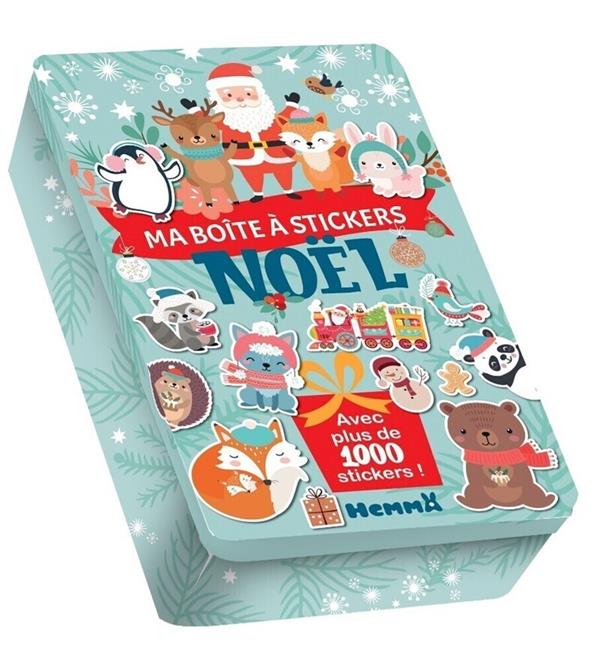 Ma boite à stickers Noël. Avec plus de 1000 stickers !