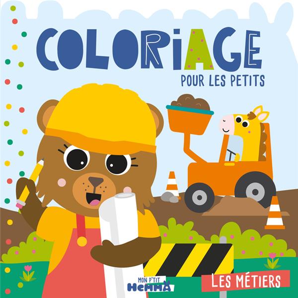 Coloriage pour les petits. Les métiers