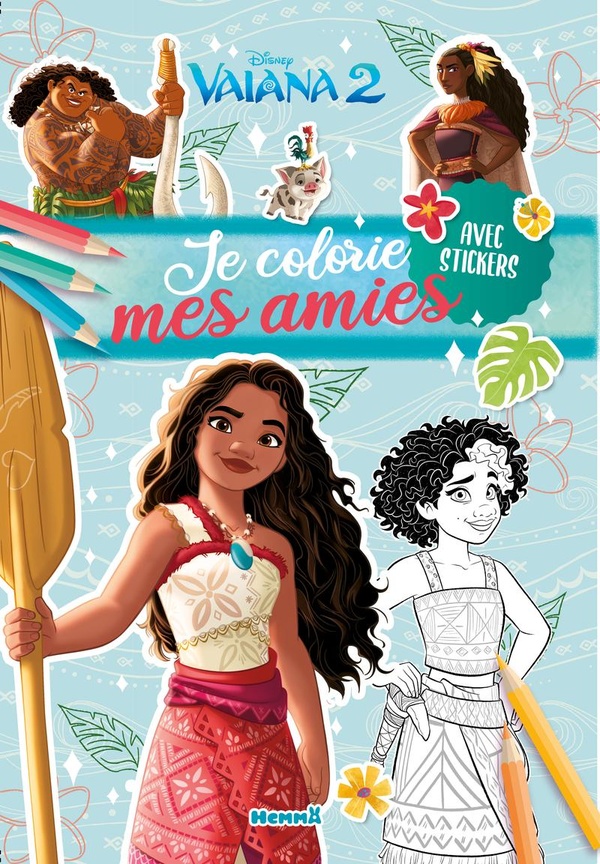 Vaiana 2. Avec stickers