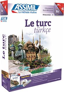 Le turc B2. SuperPack : 1 livre 1 clé USB, avec 4 CD audio
