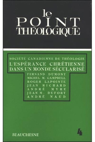 L'espérance chrétienne dans un monde sécularisé