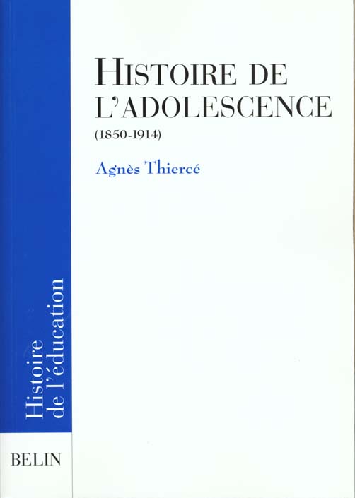 Histoire de l'adolescence (1850-1914)