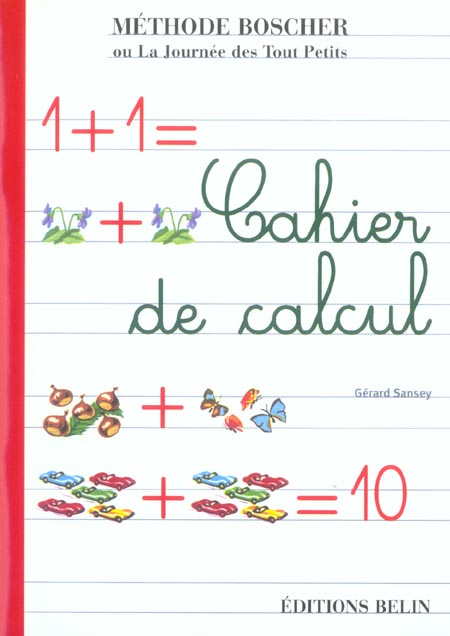 Boscher - Cahier de calcul
