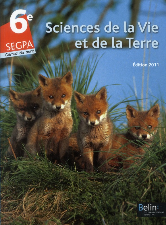 Science de la Vie et de la Terre 6e SEGPA. Carnet de bord