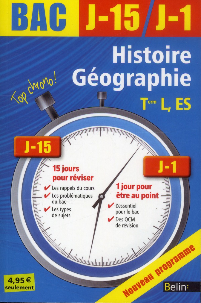 Histoire Géographie Tle L, ES
