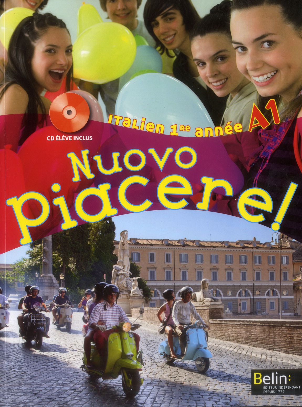 Nuovo Piacere ! Italien 1ère année A1. Avec 1 CD audio