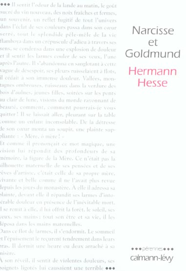 Narcisse et Goldmund