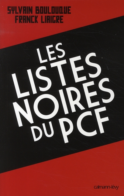 Les listes noires du PCF