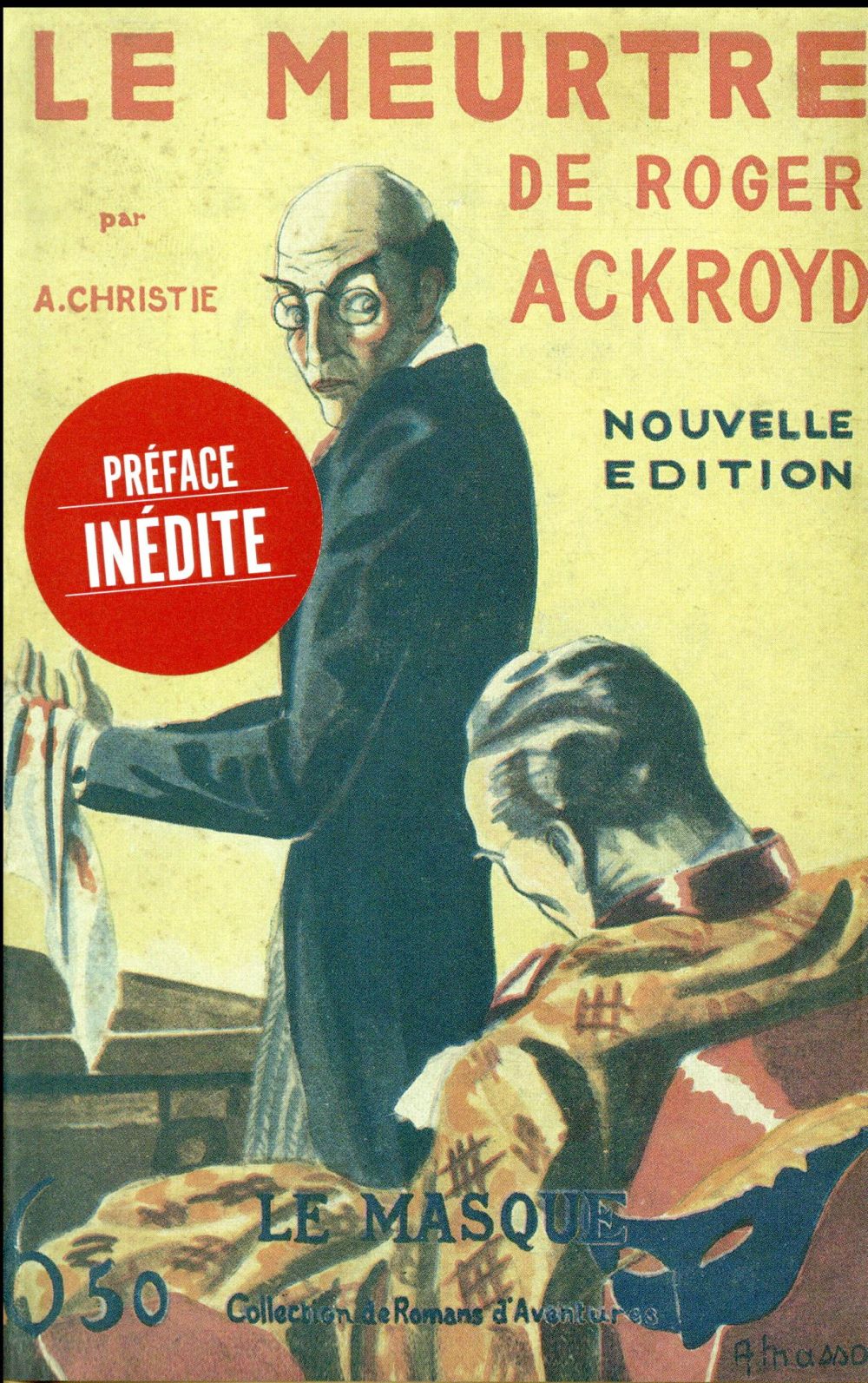 Le meurtre de Roger Ackroyd. Edition fac-similé prestige