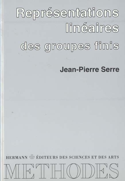 Représentations linéaires des groupes finis. 5e édition